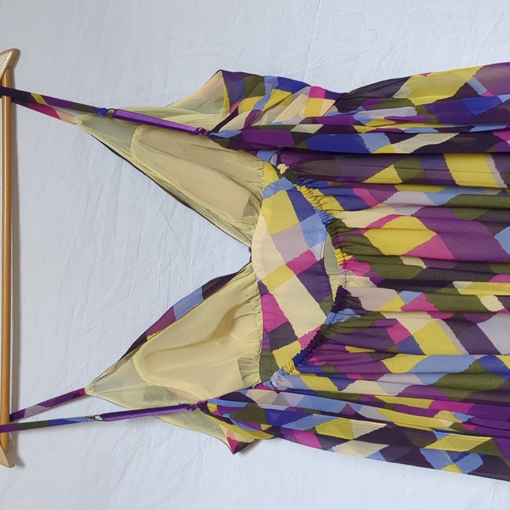 Moda dress bright colourful maxi large - Picture 15 of 17